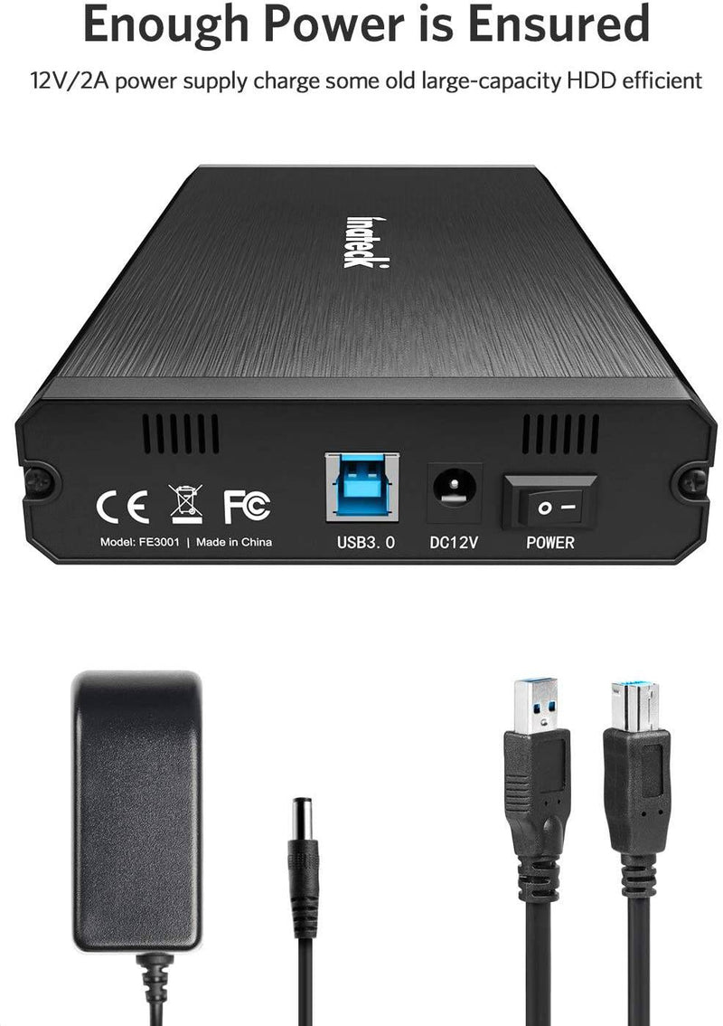 3.5" Hard Drive Enclosure with USB 3.0 Port, FE3001