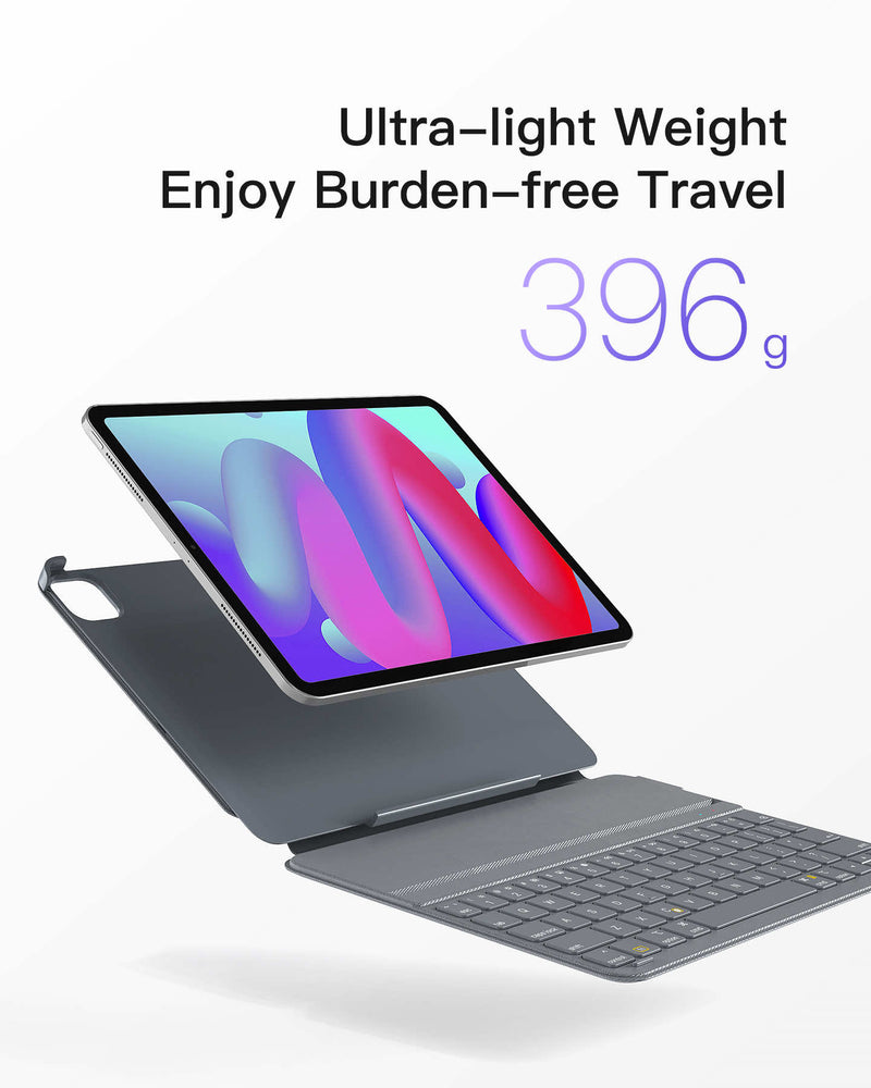 Inateck 11" Ultralight Keyboard for iPad Air 5/4, iPad Pro 11", BK2009