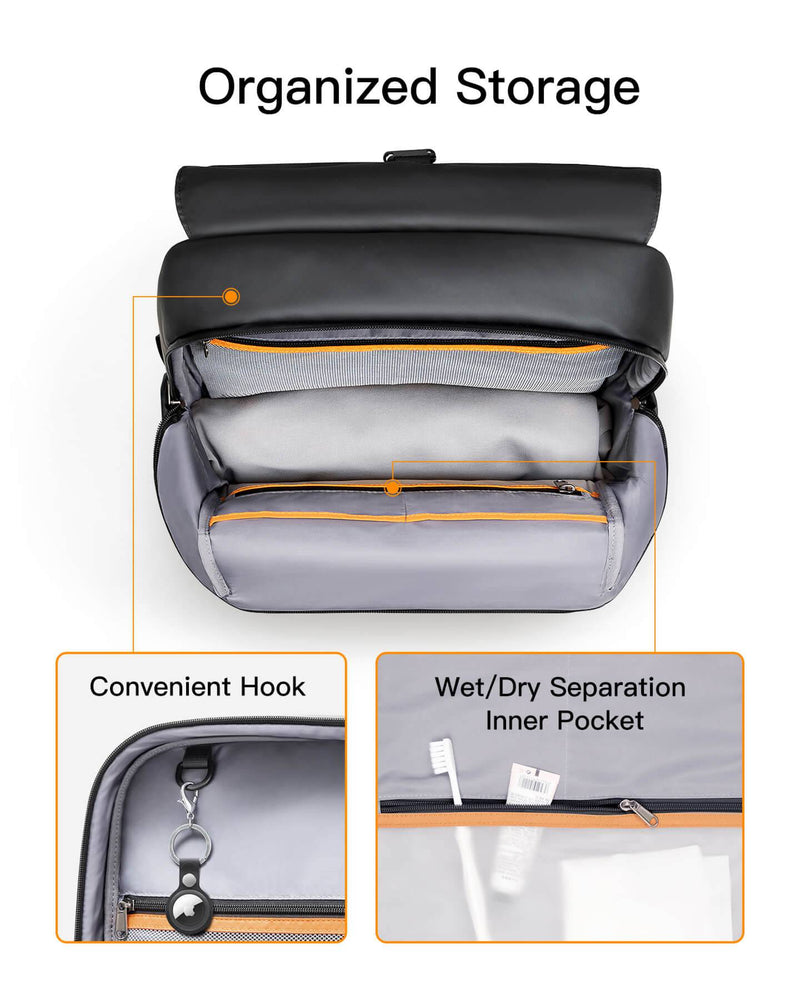 22.8L Splashproof & Expandable Backpack, BP01006