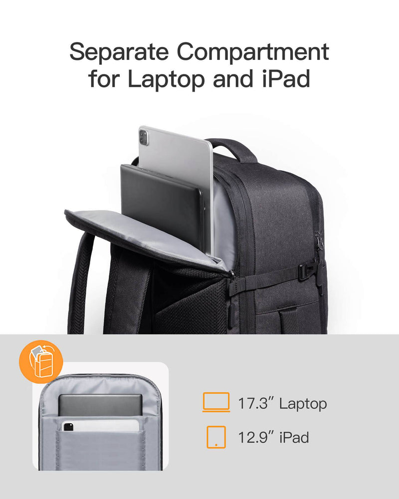 20-46.2L Expandable Splash-resistant Carry On Travel Backpack, BP03006