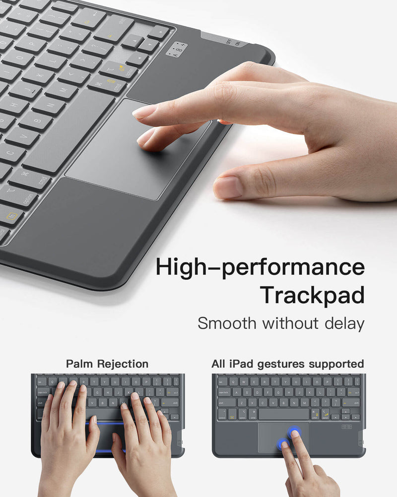 Inateck 11" Detachable Keyboard for iPad Pro 4/3/2/1 & iPad Air 5/4, KB04111