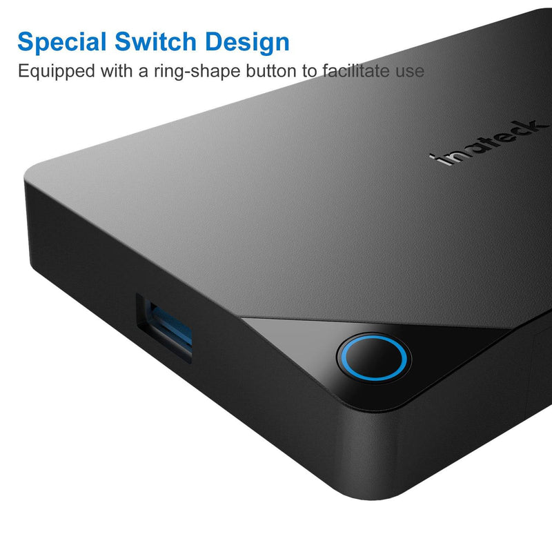 Inateck 2.5" Hard Drive Enclosure with Smart Switch, FE2013