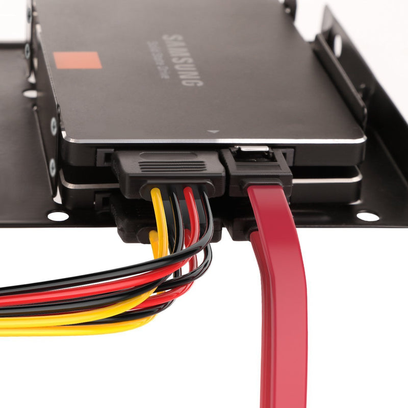 SSD Mounting Bracket 2.5 to 3.5 with SATA Cable and Power Splitter Cable, ST1002S - Inateck Official