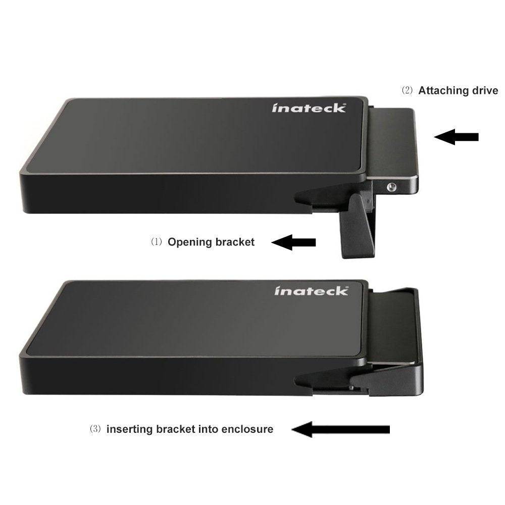 2.5" Withdrawable Hard Drive Enclosure FE2005 Inateck Official