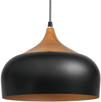 Inateck Tomons Modern Simple Style Pendant Lamp LP02002 Black