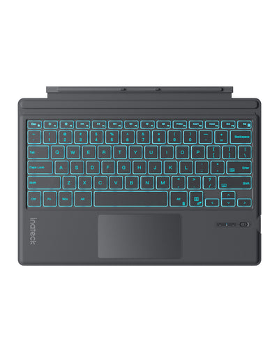Inateck Surface Pro 7 Keyboard, Bluetooth 5.3, 7-Color Backlight, Compatible with Surface Pro 7/7+/6/5/4, KB02027