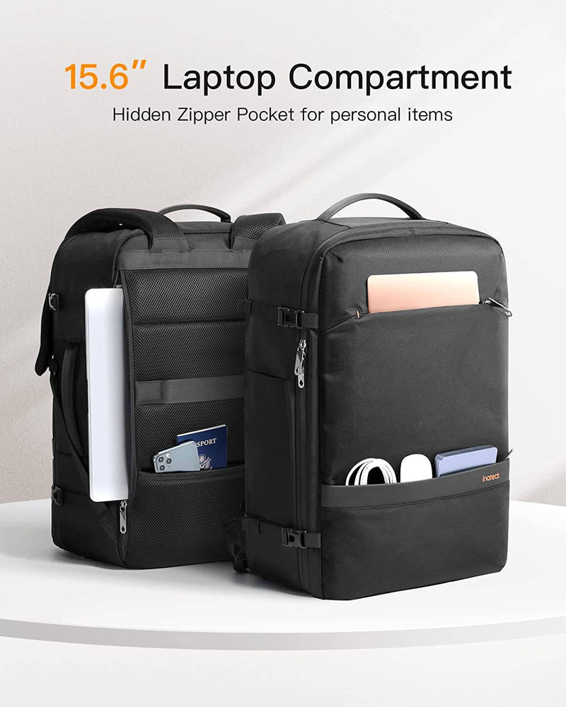 42L/20L Carry On Travel Backpack BP03005, Black