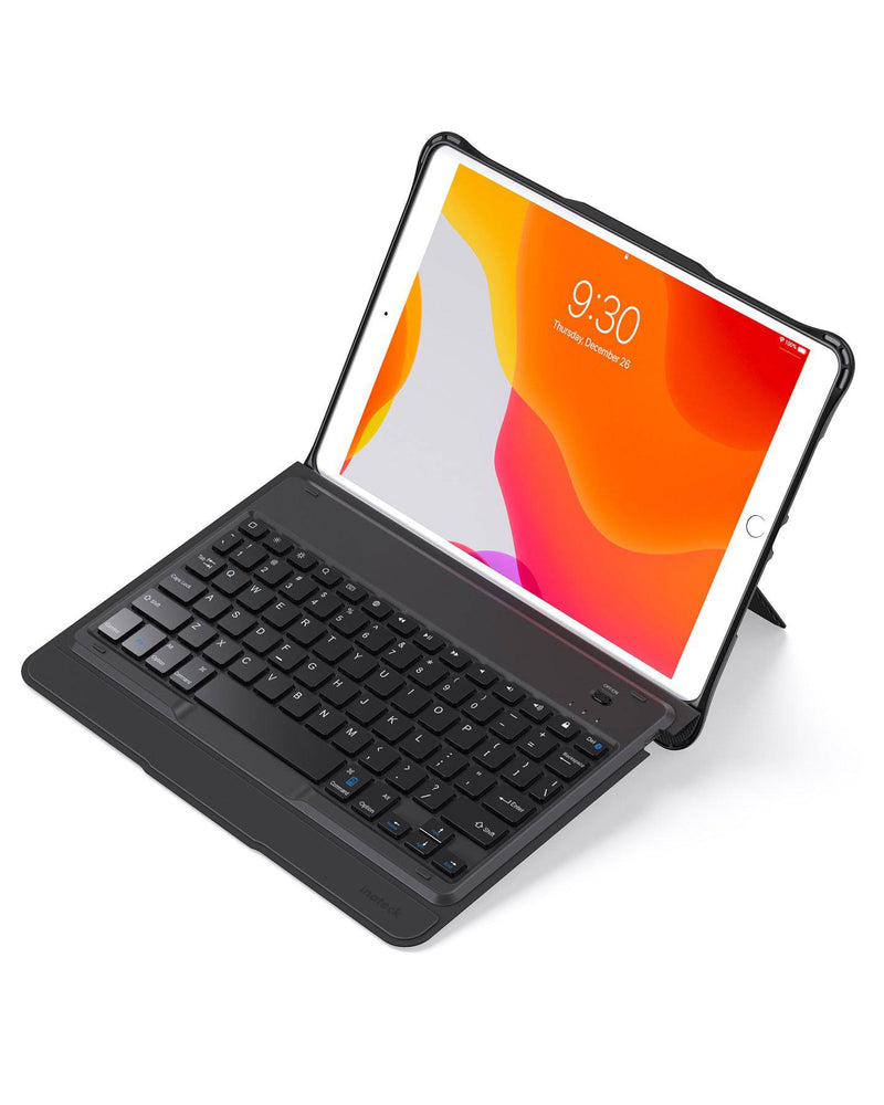Inateck 10.2"/10.5" Detachable Keyboard with Flexible Kickstand for iPad/iPad Air/iPad Pro, KB02011