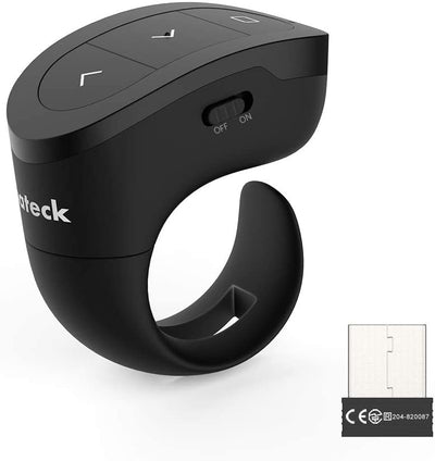 Inateck 2.4GHz Wearable Rechargeable Wireless Presenter WP2002