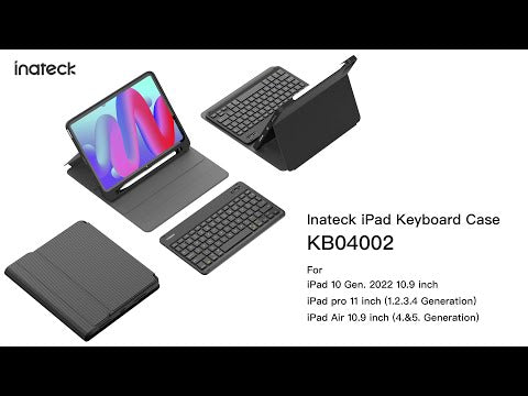11" Keyboard for iPad 10th, iPad Air 5/4, iPad Pro 11", KB04002