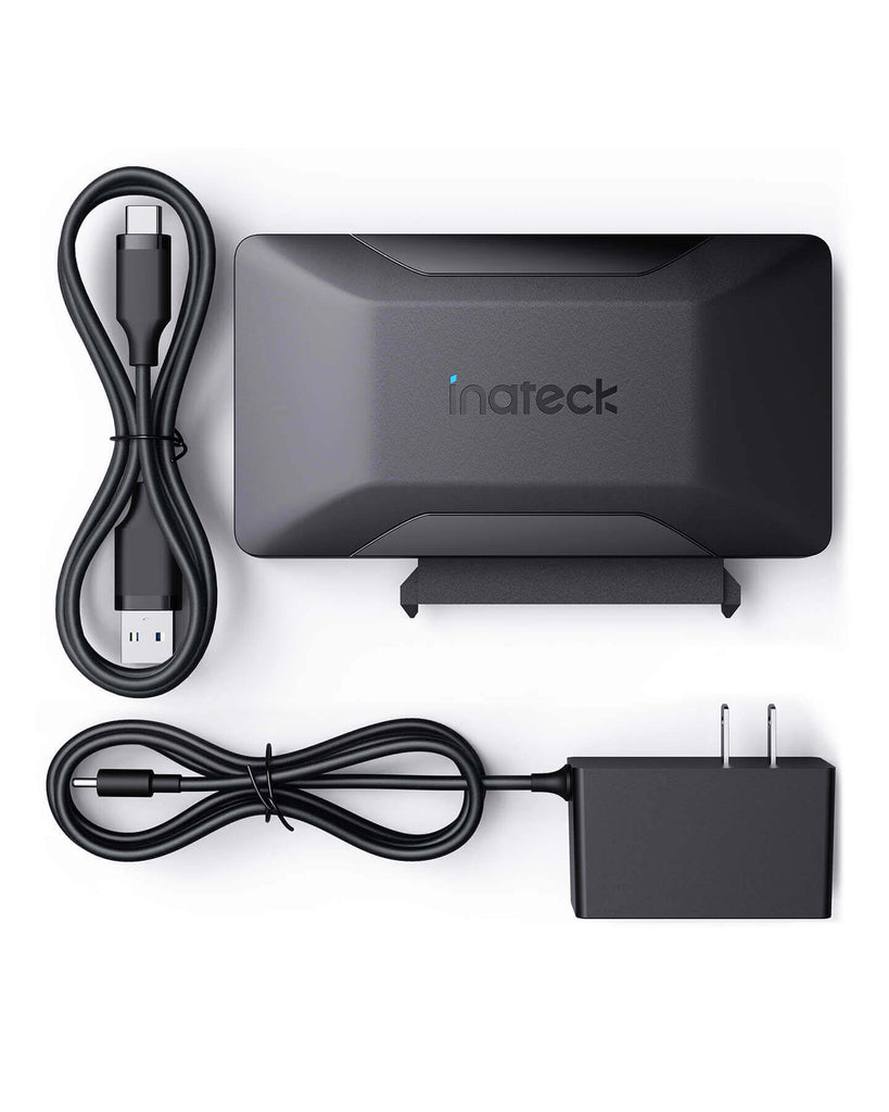 USB 3.2 Gen 2 SATA Adapter for 2.5/3.5 Inch SSD/HDD with Bi-Directiona –  Inateck Official