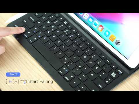 10.2"/10.5" Ultra Slim Keyboard for iPad/iPad Air/iPad Pro, BK2006